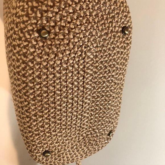 Eric Javits Handbag Shoulderbag Straw Zipper NWT - Picture 6 of 16